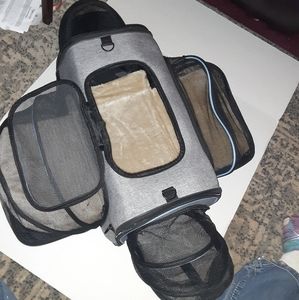 Brand new never used Siivton pet carrier it has a mesh top that you can unzip